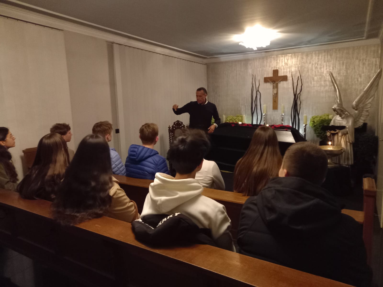 Firmvorbereitung Besuch Bestatter