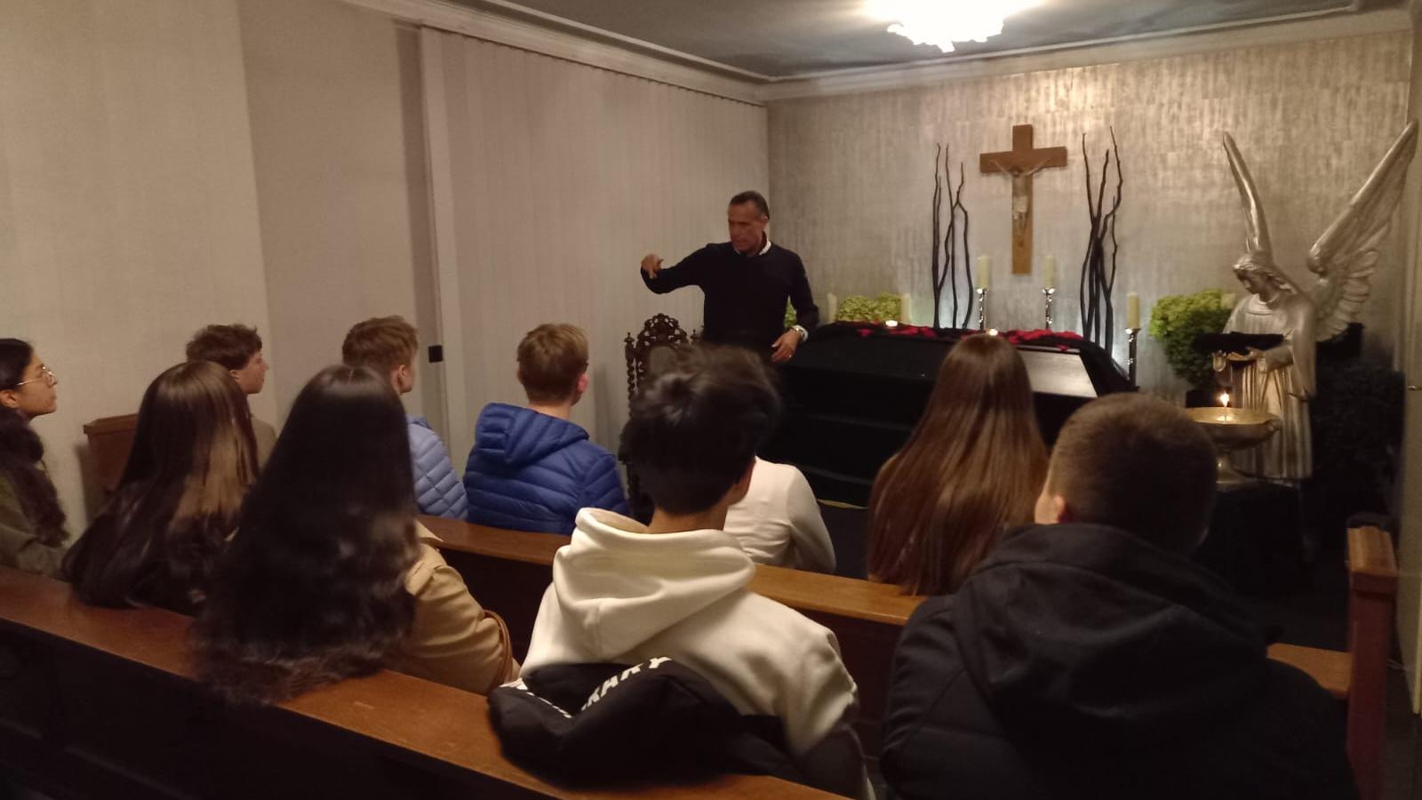 Firmvorbereitung Besuch Bestatter
