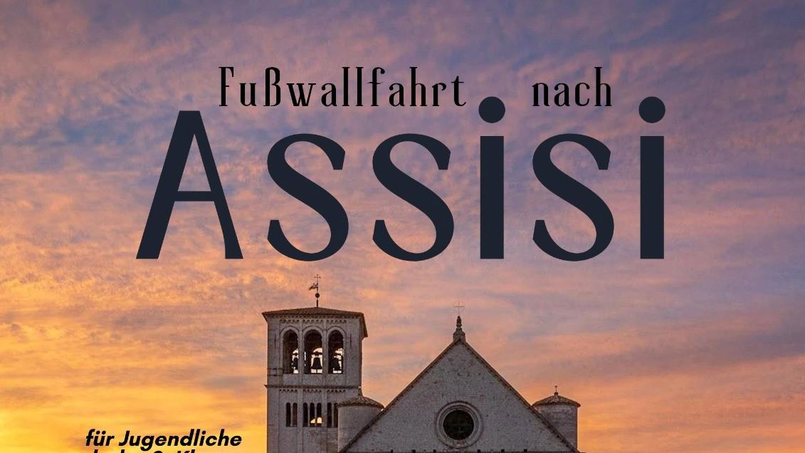 Plakat_Fußwallfahrt_nach_Assisi