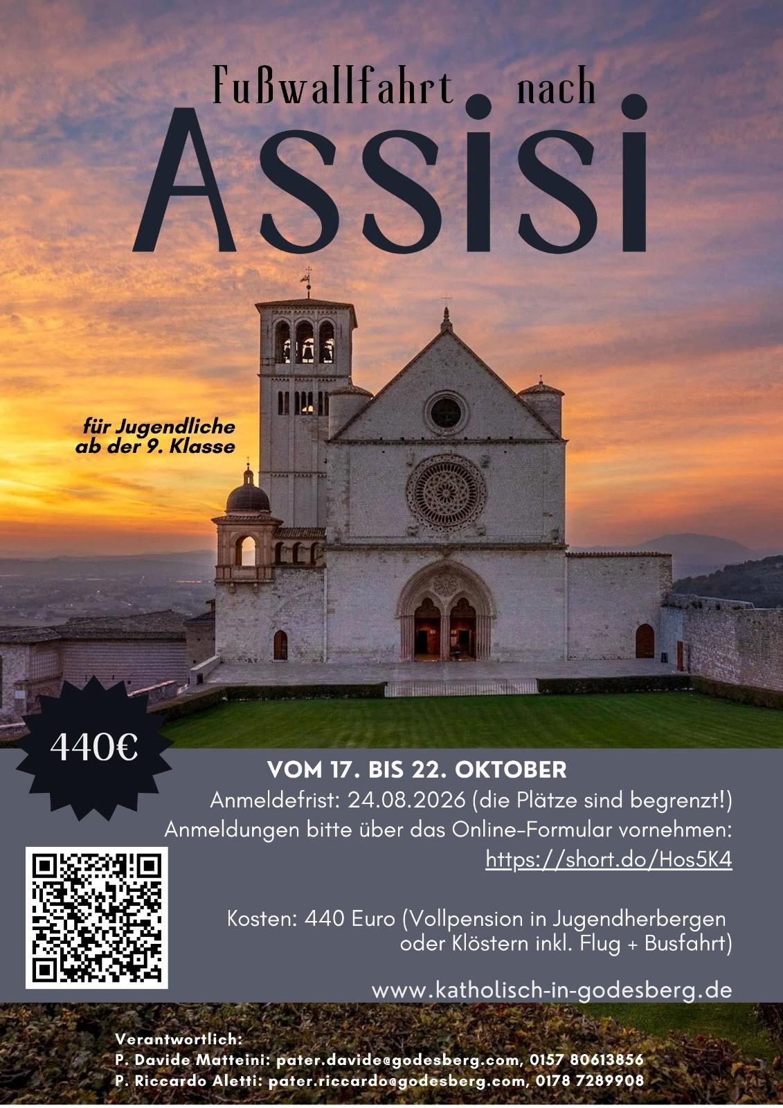 Plakat_Fußwallfahrt_nach_Assisi