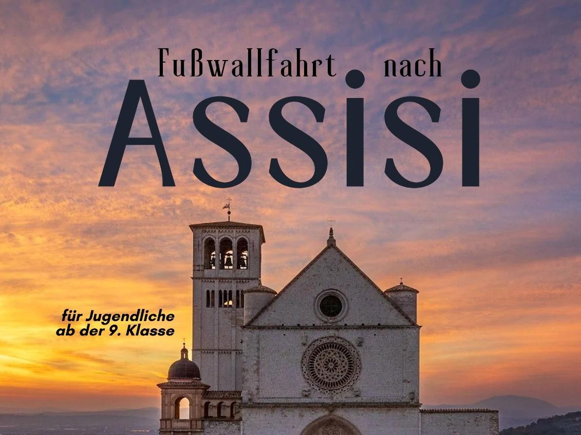 Plakat_Fußwallfahrt_nach_Assisi