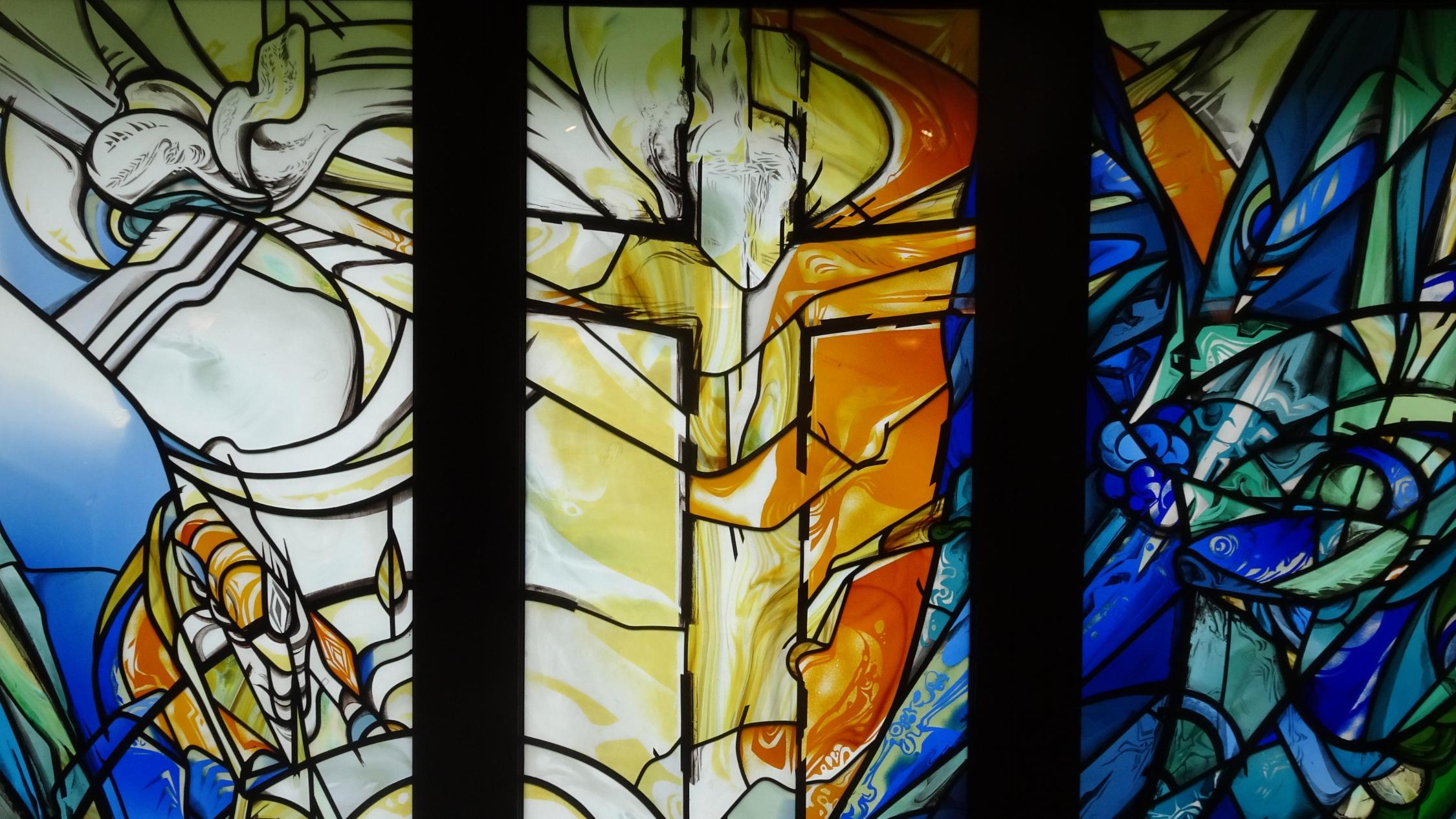 Waldkrankenhaus Fenster Kapelle