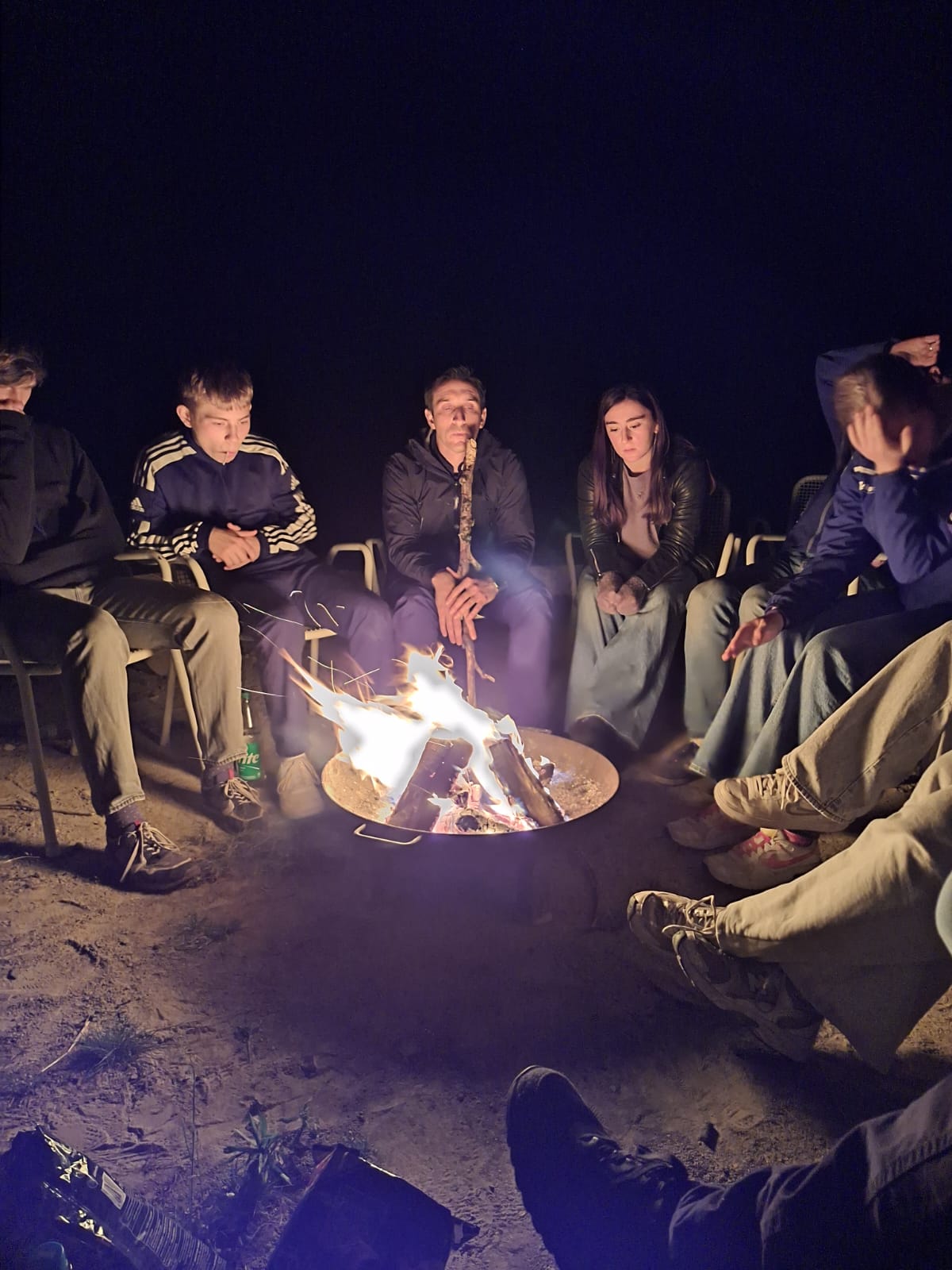 Am Lagerfeuer