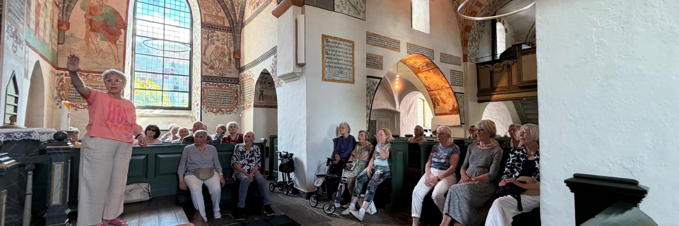 Führung durch die Malereien