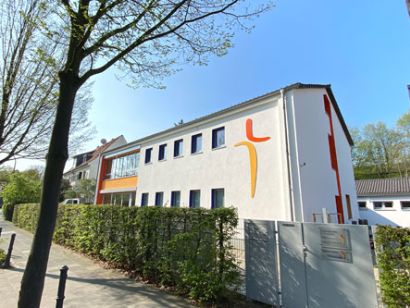 Aussenansicht der KiTa St. Evergislus