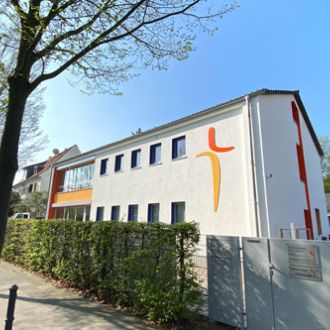 Aussenansicht der KiTa St. Evergislus