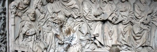 Fußwaschung Gründonnerstag, Jesus und seine Jünger, Ex-Bild-DB-ID: 7312