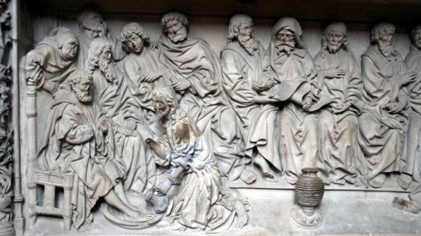 Gründonnerstag, Jesus und seine Jünger, Ex-Bild-DB-ID: 7312